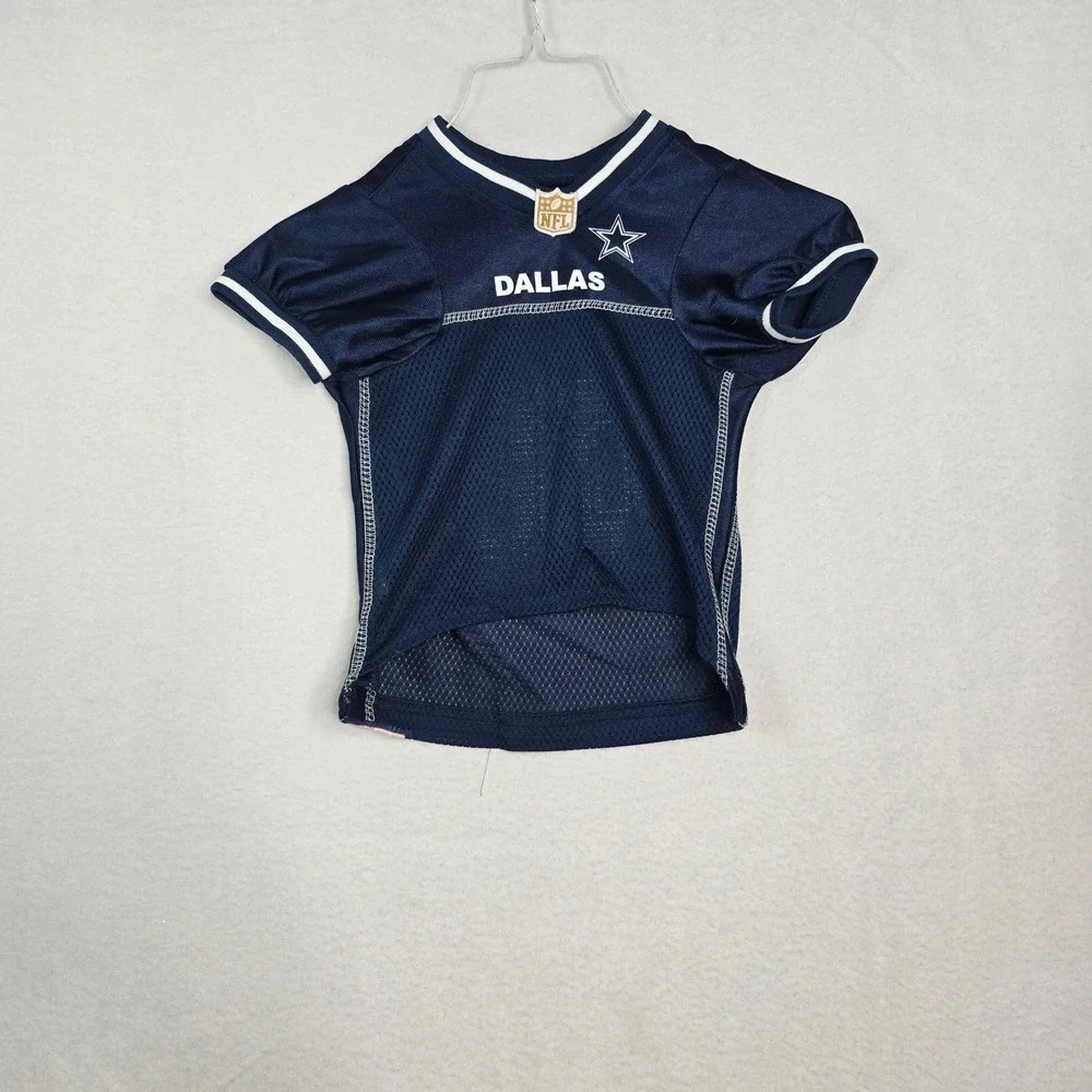 Dog Dallas Cowboys NFL Football‎ Jersey Uniform Shirt Size large
